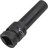 Kraft Schlagschraubernuss  1/2" Stecknuss Lang 8 - 41 mm  6-Kant CR-MO