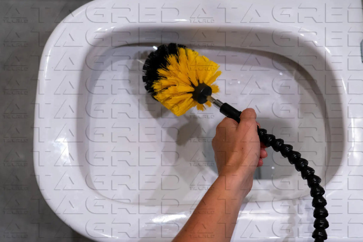 Coarse cleaning discs 100 mm cleaning fleece Stripclean grinding disc for drill
