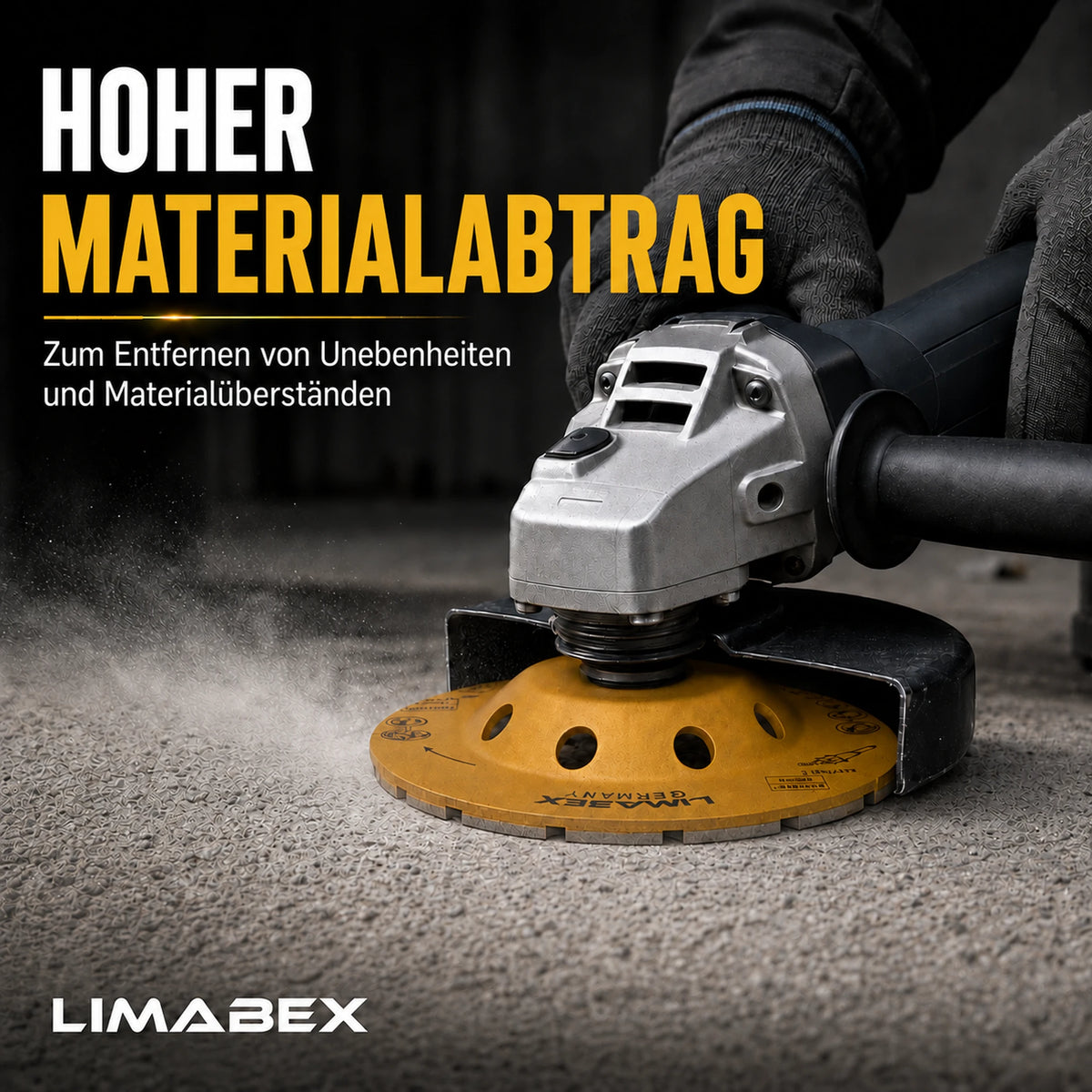 Diamant Schleiftopf 125mm Beton Estrich Naturstein Kleberreste Topfscheibe materialabtrag