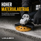 Diamant Schleiftopf 180 mm Beton Estrich Naturstein Kleberreste Topfscheibe hoher materialabtrag