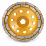 Diamant Schleiftopf 180 mm Beton Estrich Naturstein Kleberreste Topfscheibe doppelreihig
