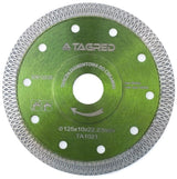Diamond cutting disc 125 tiles porcelain stoneware ceramic diamond disc