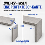 Diamantscheibe 125mm Jolly Fliesen Keramik Feinsteinzeug Granit Naturstein Perfekte anten PRO kante fasen