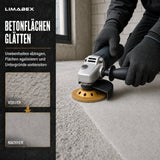 Diamantschleiftopf 125 mm Beton Naturstein Topfscheibe Winkelschleifer gläten