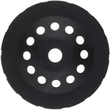 Premium Diamantschleiftopf 180 mm Segment Schleifteller für Beton Estrich Fliesenkleber Topfscheibe