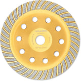 Diamantschleiftopf 180 mm Turbo Topfscheibe Beton Estrich Stein