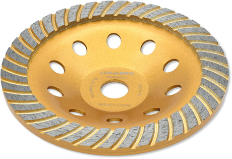 Diamantschleiftopf 180 mm Turbo Topfscheibe 