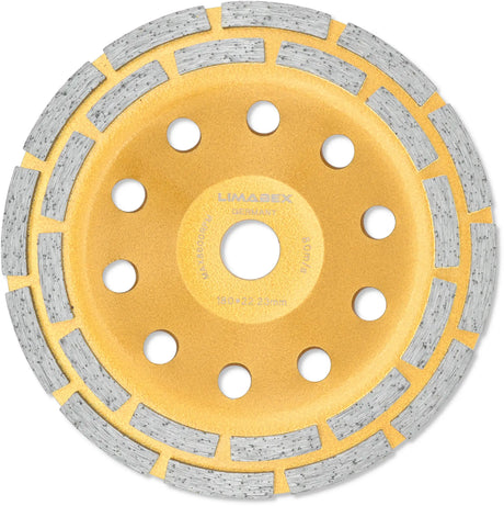 Diamantschleiftopf 180 mm doppelreihig Topfscheibe Beton Estrich Stein