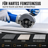 Diamanttrennscheibe 125 mm Feinsteinzeug & Fliesen Premium Mesh Turbo feinsteinzeug