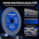 Diamanttrennscheibe 125 mm Fliesen Keramik Naturstein X-Mesh Turbo 22,23 mm material