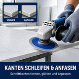 Diamanttrennscheibe 125 mm Fliesen Keramik Naturstein X-Mesh Turbo 22,23 mm schleifen und anfasen