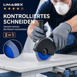 Diamanttrennscheibe 125 mm Fliesen Keramik Naturstein X-Mesh Turbo 22,23 mm