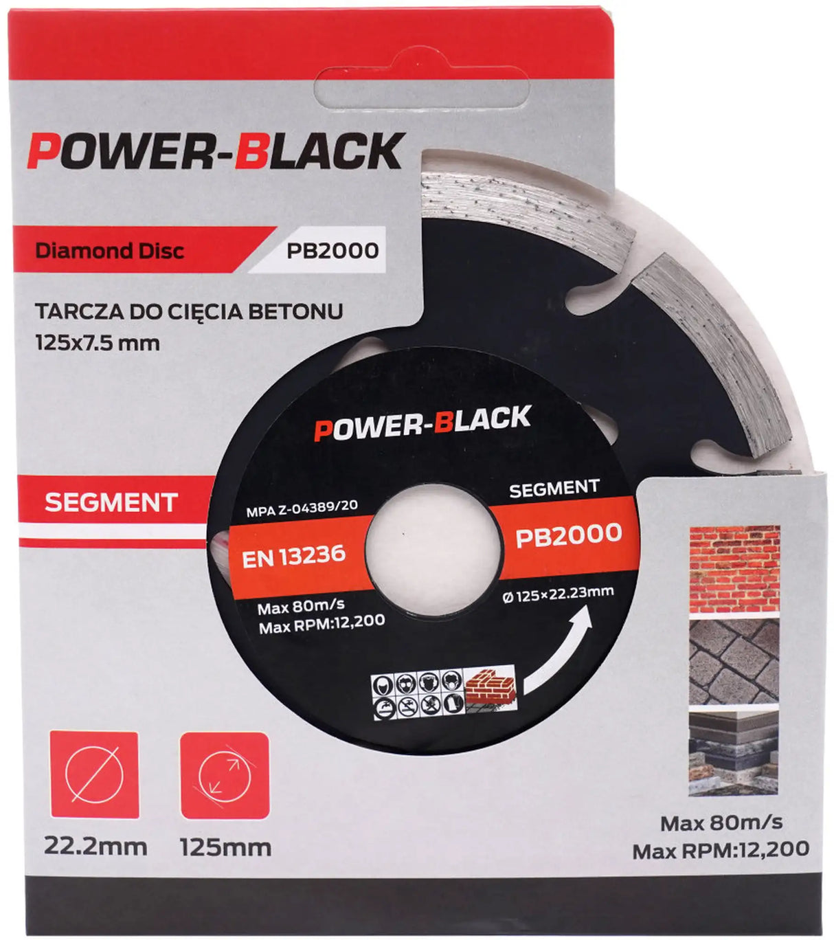 Diamond cutting disc 125 mm concrete diamond cutting discs stone universal