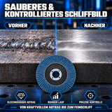 Fächerscheiben 125 mm Metall Stahl Edelstahl INOX Lamellenscheiben Sauber