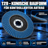 Fächerscheiben 125 mm Metall Stahl Edelstahl INOX Lamellenscheiben T29