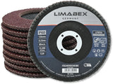 LIMABEX Fächerscheibe P60 Metall Holz – Standard Series