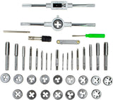 Gewindeschneider Set 40tlg Gewindebohrer Gewindeschneider Schneideisen M3-M12