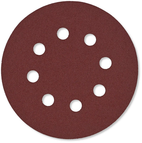 Exzenter-Schleifscheiben 125 mm Klett mit 8 Loch Holz Metall Stahl