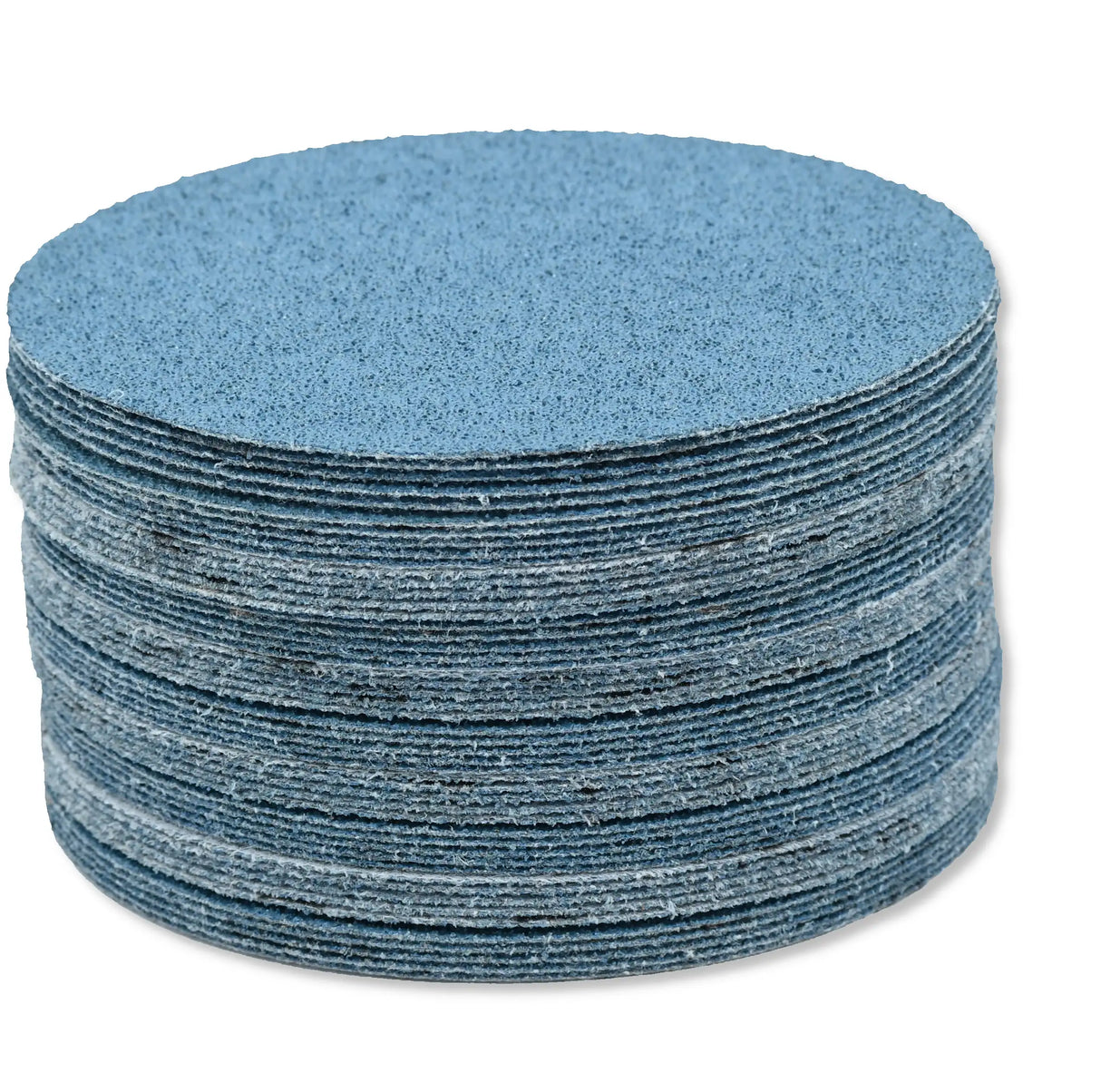 Exzenter Schleifscheiben 125 mm P40 Klett ohne Loch Metall Stahl und Edelstahl (INOX)