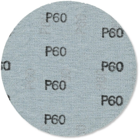 Exzenter Schleifscheiben 125 mm P60 Klett ohne Loch für Metall Stahl Edelstahl (INOX)