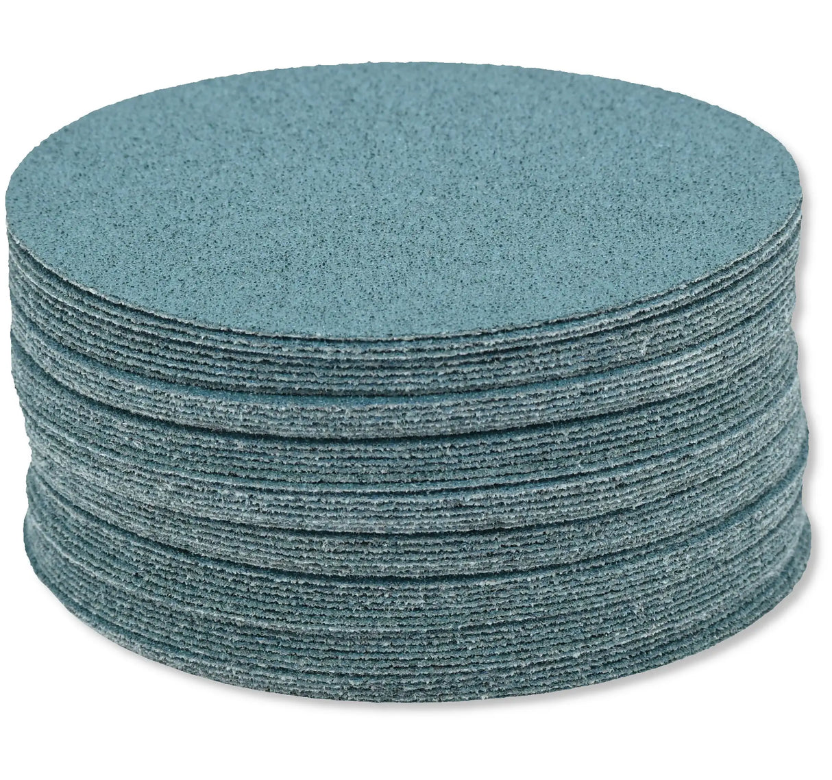 Exzenter Schleifscheiben 125 mm P60 Klett ohne Loch Metall Stahl und Edelstahl (INOX)