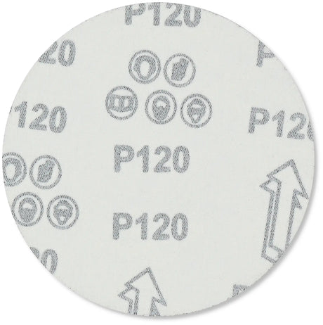 Exzenter-Schleifscheiben P120 Klett ohne Loch Metall Holz Stahl