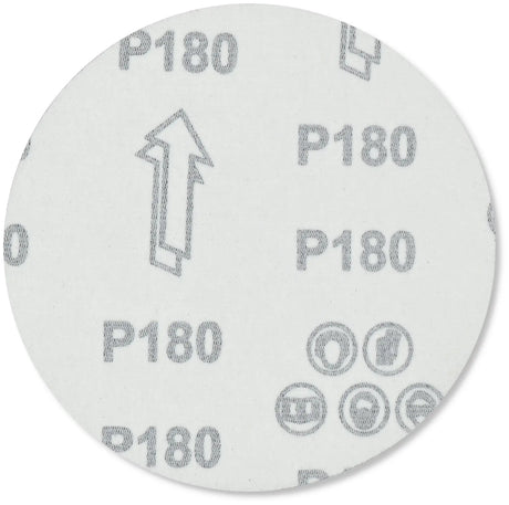 Exzenter-Schleifscheiben P180 Klett ohne Loch Metall Holz Stahl