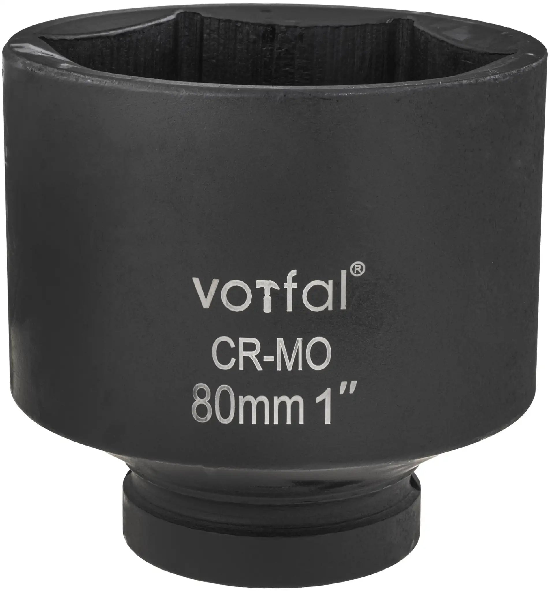 Power impact wrench socket 1" socket long 55 - 105 mm CR-MO 6-edge