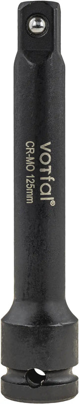Schlagschrauber Verlängerung 1/2" 75 / 125 / 150 mm Kraft Verlängerung für Schlagnüsse CR-MO