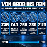 Fächerscheiben 125 mm Metall Stahl Edelstahl INOX Lamellenscheiben Z36-Z120