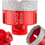 Diamond tile core bit 6 - 68 mm diamond drill bit diamond core bit M14 for angle grinder