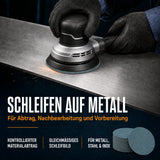 PRO Klett Schleifscheiben 125 Ohne Loch Metall Stahl Edelstahl Zirkon