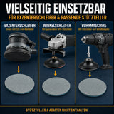 PRO Klett Schleifscheiben 125 Ohne Loch Metall Stahl Edelstahl Zirkon vielseitig