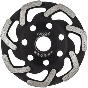 Diamantschleiftopf 125 Premium Boomerang Beton Estrich Fliesenkleber Betonschleifer PRO