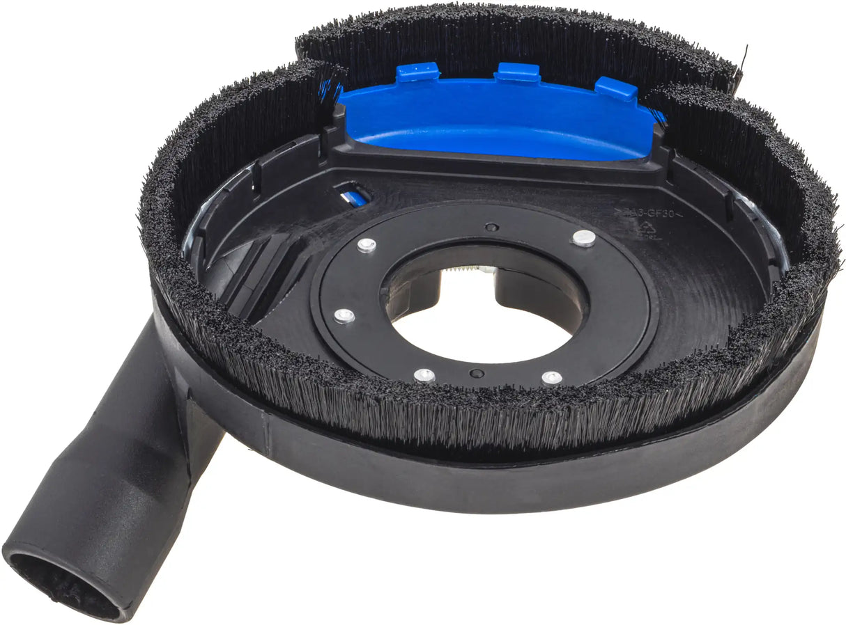 Absaughaube Winkelschleifer + 2 x Diamantschleiftopf 125 mm Turbo Segment