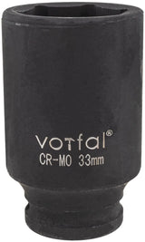 Kraft Schlagschraubernuss  1/2" Stecknuss Lang 8 - 41 mm  6-Kant CR-MO