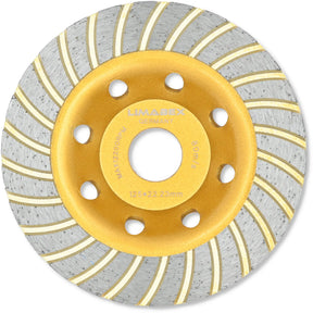 Diamantschleiftopf 125 mm Turbo Topfscheibe Beton Granit Stein Estrich