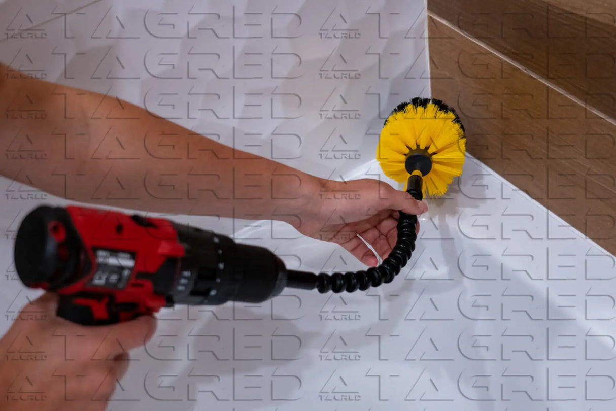 Coarse cleaning discs 100 mm cleaning fleece Stripclean grinding disc for drill