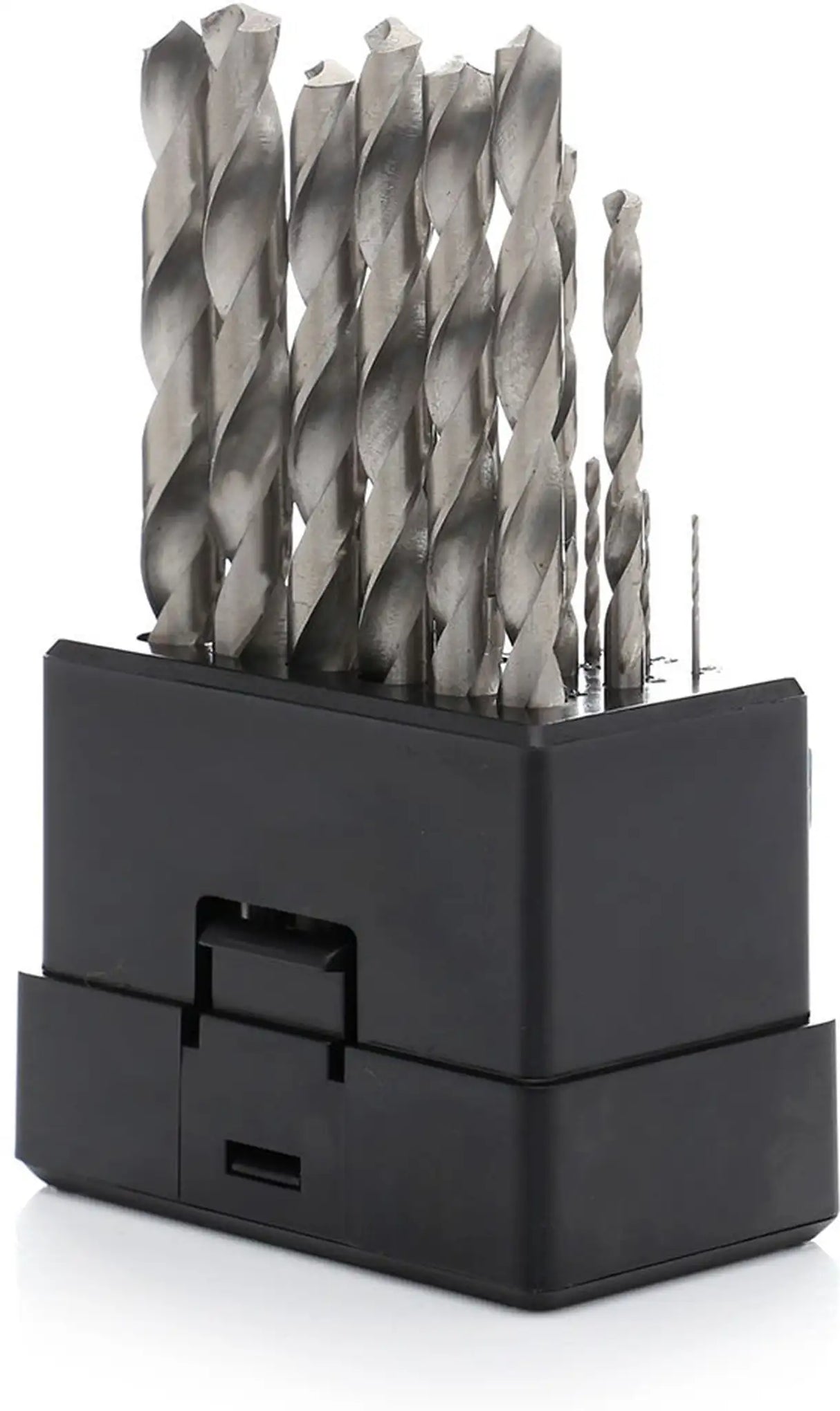 Metal twist drill set 19-piece metal drill 1.0- 10.0 mm HSS