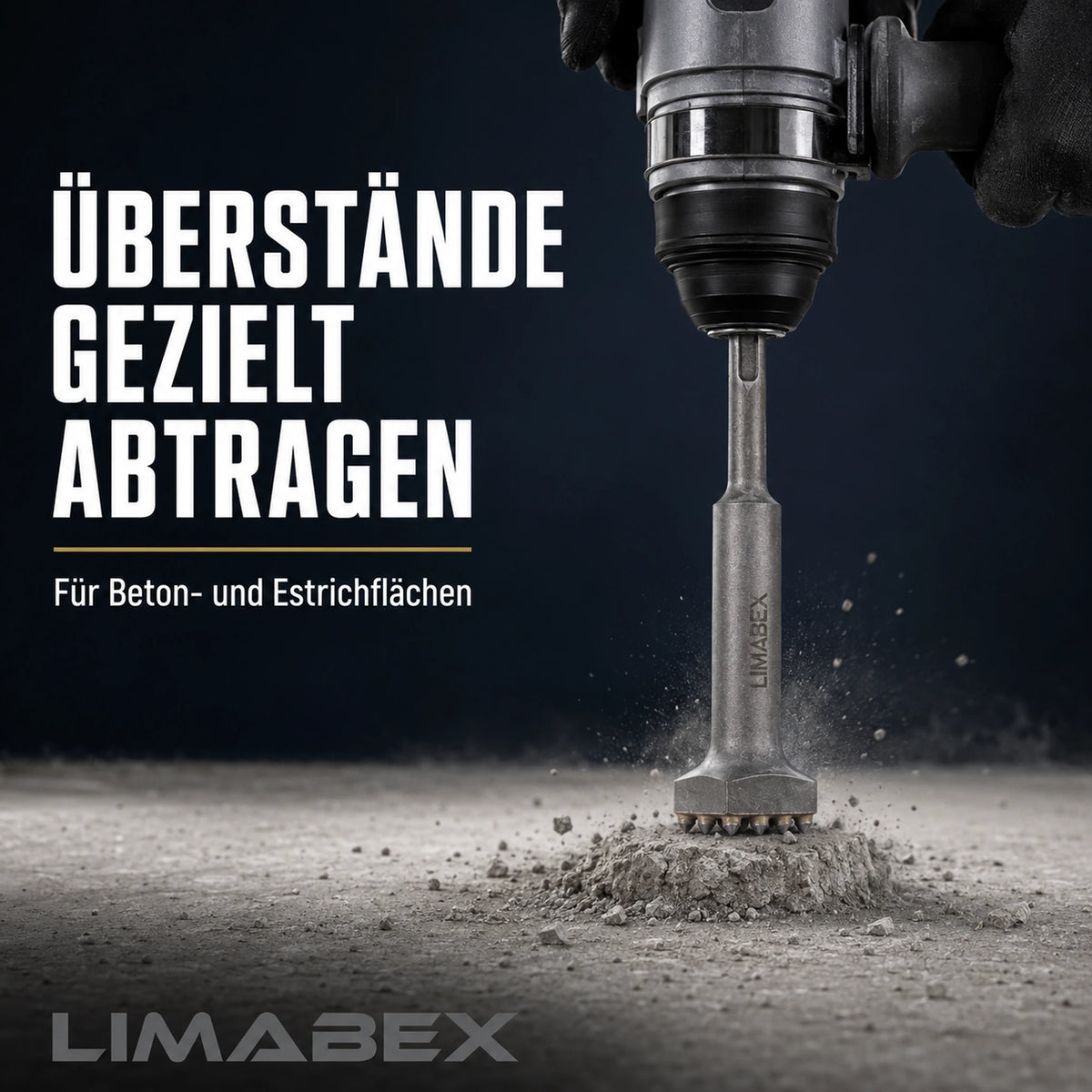 Stockermeißel SDS Plus 32 x 153 mm Beton Estrich Putz Mörtel Fliesenkleber Abtragen