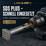 Stockermeißel SDS Plus 32 x 153 mm Beton Estrich Putz Mörtel Fliesenkleber plus