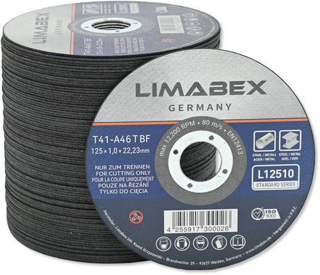 Trennscheiben 125 x 1.0 mm Metall Stahl Edelstahl