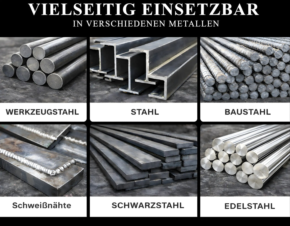 Fächerscheiben 125 mm Z40 Metall Stahl Edelstahl INOX Lamellenscheiben