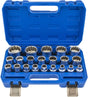 Steckschlüsselsatz 21-tlg. Vielzahn 1/2 Zoll – Spline-Nüsse CRV 8-36 mm für präzise Schraubverbindungen