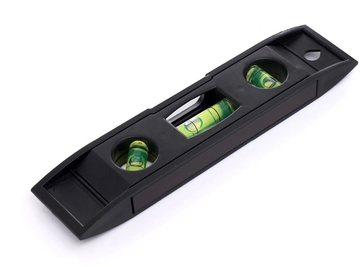 Mini Wasserwaage Magnetisch 150 mm 3 Libellen 0-45-90 Wasserwaage mit Magnet